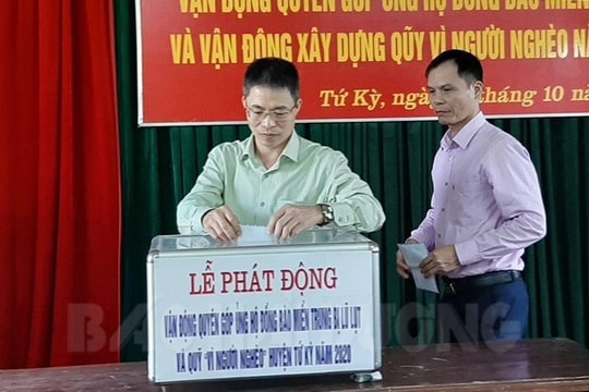 3,5 tỷ đồng ủng hộ Quỹ "Vì người nghèo'' 